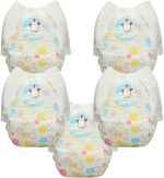Healifty Diaper 5PCS Swim Diapers Disposable Little Swimmers Baby Diapers Swimming Pool Water Nappy Pants for Baby - Size XXL Swimming Trunks